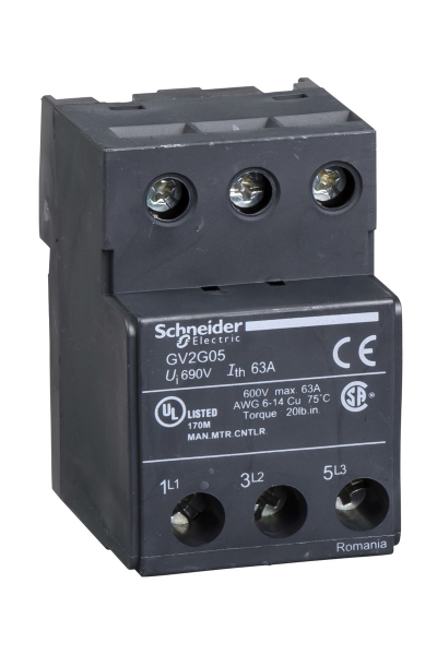 Schneider Electric - Schneider GV2-G05 Besleme Barası Girişi Schneider Electric - Schneider GV2-G05 Besleme Barası Girişi