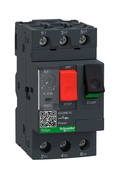 Schneider Electric - Schneider GV2-ME10 4-6.3A Motor Koruma Şalteri Schneider Electric - Schneider GV2-ME10 4-6.3A Motor Koruma Şalteri