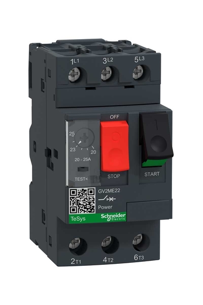 Schneider Electric - Schneider GV2-ME22 20-25A Motor Koruma Şalteri