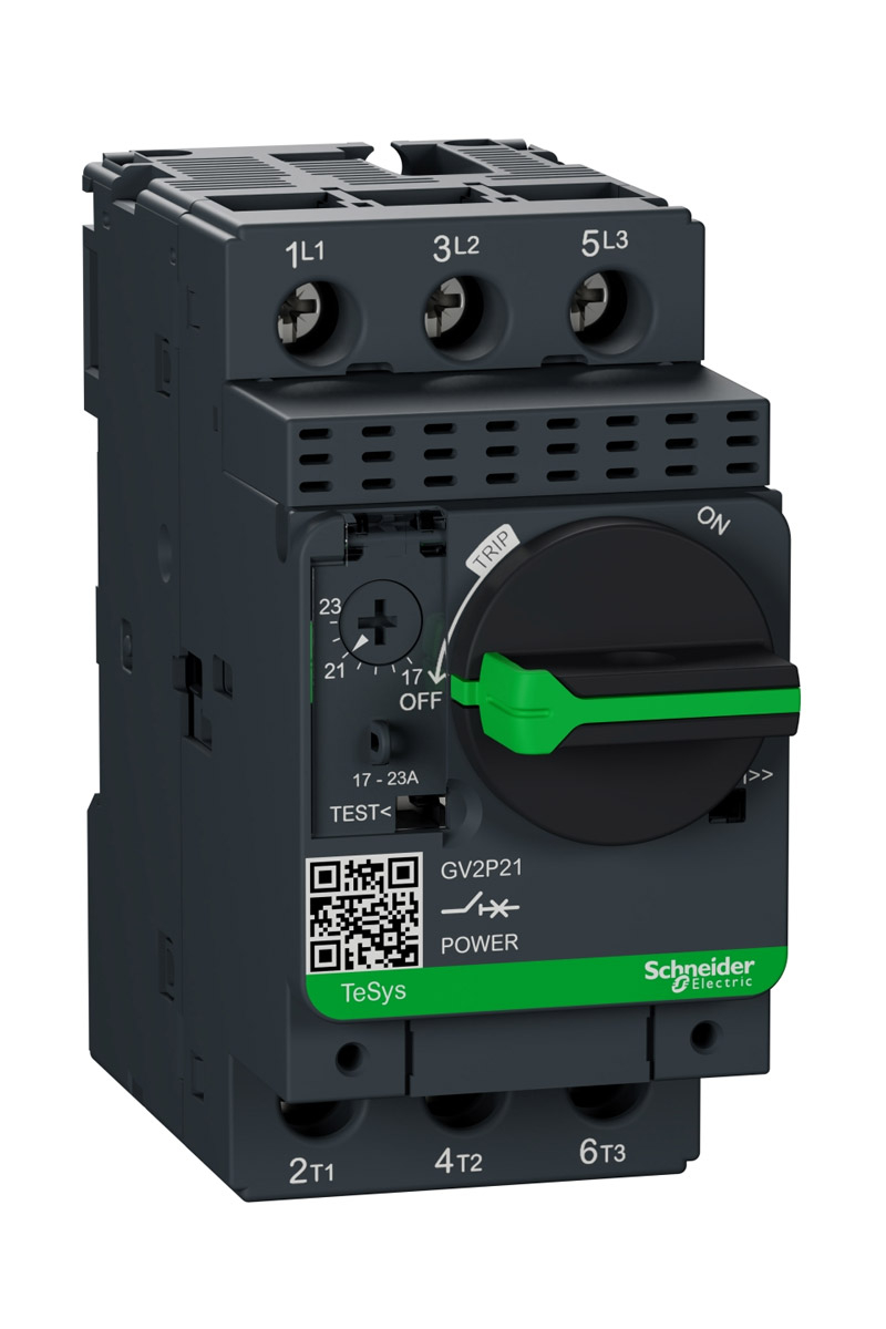 Guardamotor Termomagnético TeSys GV2 AC-3 24-32A 100kA 3P3D Schneider