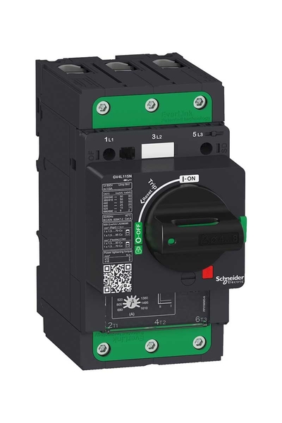 Schneider Electric - Schneider GV4L80S 100kA 3P 80A Manyetik Motor Koruma Şalteri