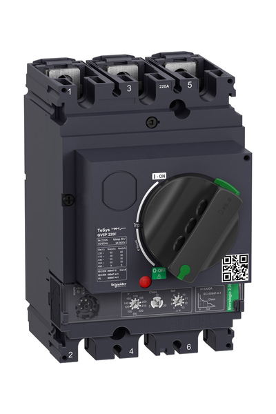 Schneider GV5P220F Tesys Gv5 220A 36Ka Termik Manyetik Devre Kesici