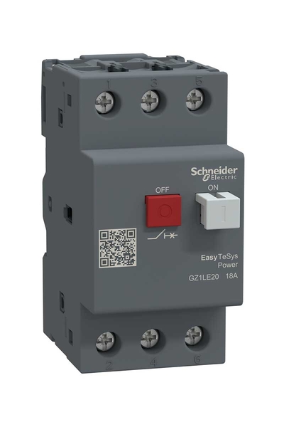 Schneider GZ1LE20 EASYPACT TVS 18A Manyetik Motor Koruma Şalteri