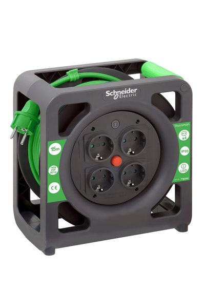 Schneider Electric - Schneider IMT33135 15m Kablolu IP20 Ho5Vvf 3G1.0 Thorsman Kablo Makarası Schneider Electric - Schneider IMT33135 15m Kablolu IP20 Ho5Vvf 3G1.0 Thorsman Kablo Makarası