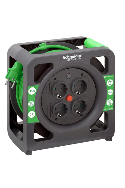 Schneider Electric - Schneider IMT33137 15m IP20 Ho5 3G1.5 Topraklı Kompakt Kablo Makarası Schneider Electric - Schneider IMT33137 15m IP20 Ho5 3G1.5 Topraklı Kompakt Kablo Makarası