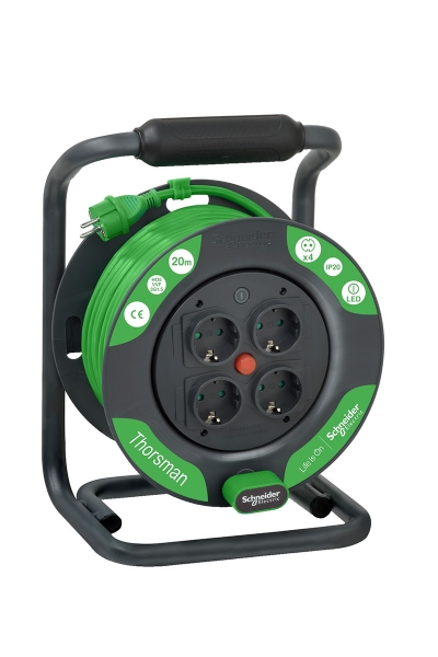 Schneider IMT33140 H05WF 3G1.5 20M Kablo Makarası Schneider IMT33140 H05WF 3G1.5 20M Kablo Makarası