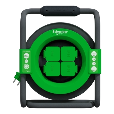 Schneider IMT33147 25m IP44 H07RN-F 3G1.5 Thorsman Kauçuk Kablo Makarası - Thumbnail