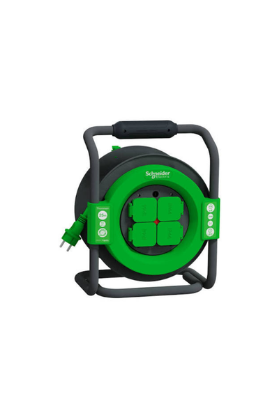 Schneider Electric - Schneider IMT33148 25m IP44 H07RN-F 3G2.5 Topraklı Kauçuk Kablo Makarası