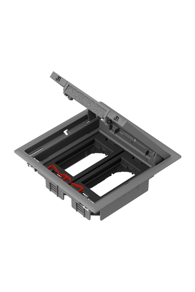 Schneider Electric - Schneider ISM50624 Optiline 45 Kare 6 Modüllü Döşeme Altı Buat