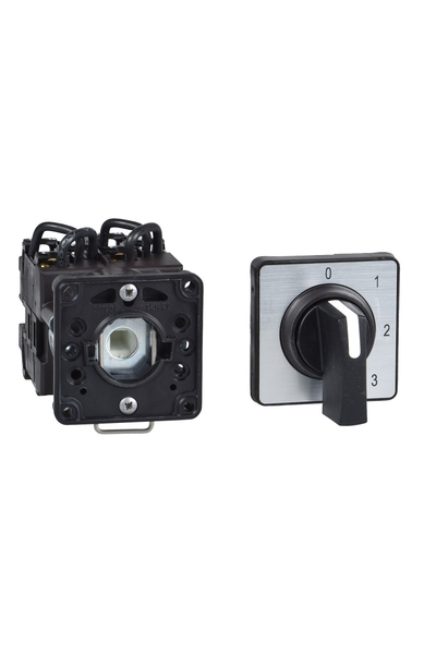 Schneider Electric - Schneider K1D034MCH 22mm 12A 3L Kam Voltmetre Anahtarı Schneider Electric - Schneider K1D034MCH 22mm 12A 3L Kam Voltmetre Anahtarı