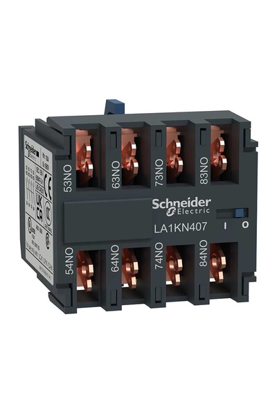 Schneider Electric - Schneider LA1KN407 Tesys K 4NA Yardımcı Kontak Bloğu