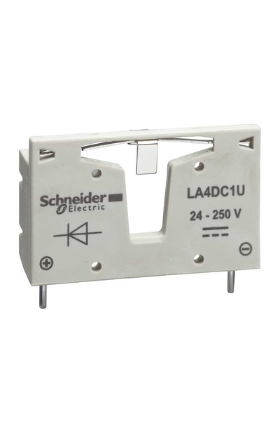 Schneider Electric - Schneider LA4DC1U Tesys D 12-250V DC Süpresör Modülü