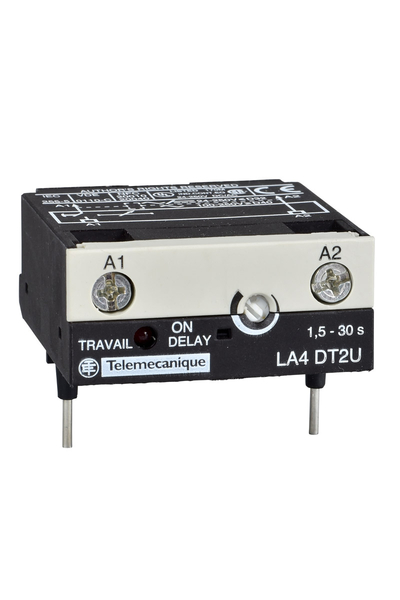 Schneider Electric - Schneider LA4DT2U Tesys D 1.5-30Sn 24V DC 250V AC Elektronik Zaman Rölesi Schneider Electric - Schneider LA4DT2U Tesys D 1.5-30Sn 24V DC 250V AC Elektronik Zaman Rölesi
