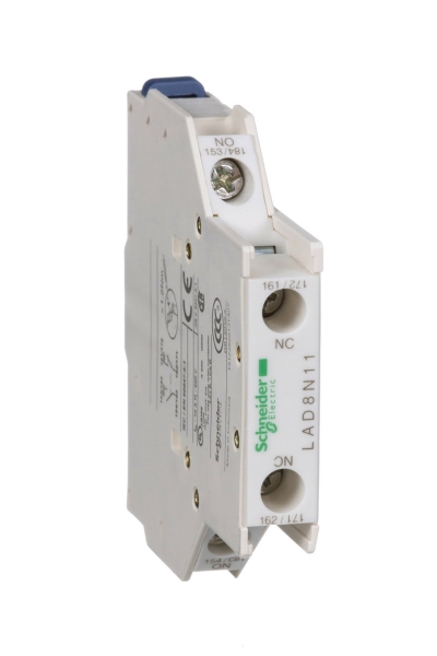 Schneider Electric - Schneider LAD-8N11 1NA+1NK Yandan Geçmeli Tip İlave Blok Schneider Electric - Schneider LAD-8N11 1NA+1NK Yandan Geçmeli Tip İlave Blok