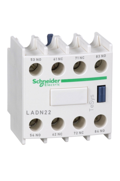 Schneider Electric - Schneider LAD-N22 2NA+2NK Yardımcı Blok Schneider Electric - Schneider LAD-N22 2NA+2NK Yardımcı Blok