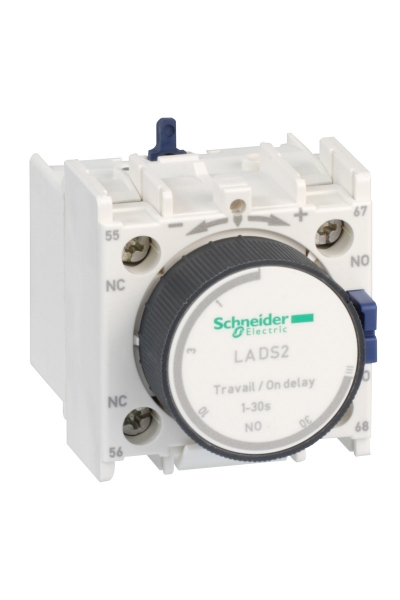 Schneider Electric - Schneider LAD-S2 1-30s Zaman Rölesi Schneider Electric - Schneider LAD-S2 1-30s Zaman Rölesi
