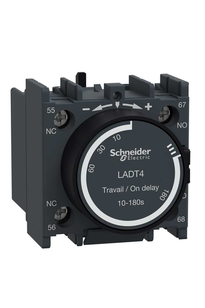 Schneider Electric - Schneider LADT4 Tesys D 1NA+1NK Vidali Kelepçeli Zaman Rölesi Schneider Electric - Schneider LADT4 Tesys D 1NA+1NK Vidali Kelepçeli Zaman Rölesi