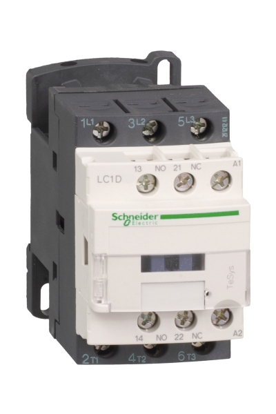 Schneider Electric - Schneider LC1-D09B7 24VAC 4kW 1NA+1NK Kontaktör Schneider Electric - Schneider LC1-D09B7 24VAC 4kW 1NA+1NK Kontaktör
