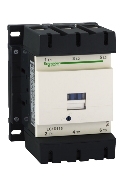 Schneider Electric - Schneider LC1-D115BD 24VDC 55kW 1NA+1NK Kontaktör Schneider Electric - Schneider LC1-D115BD 24VDC 55kW 1NA+1NK Kontaktör