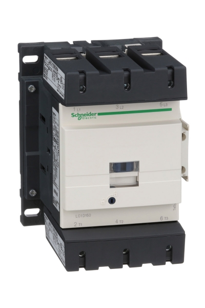 Schneider LC1-D150FD 110VDC 75kW 1NA+1NK Kontaktör