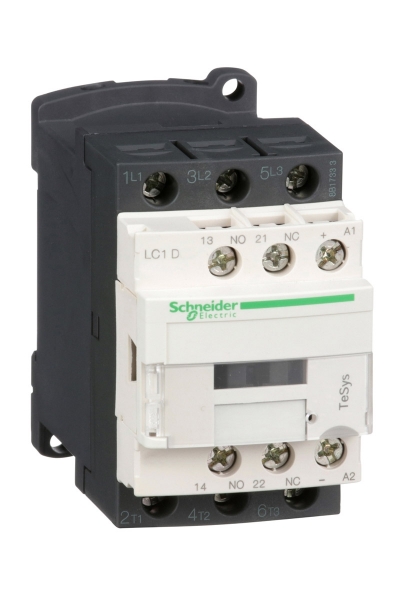 Schneider Electric - Schneider LC1-D18BD 24VDC 7.5kW 1NA+NK Kontaktör Schneider Electric - Schneider LC1-D18BD 24VDC 7.5kW 1NA+NK Kontaktör