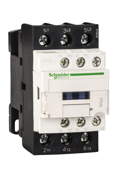 Schneider Electric - Schneider LC1-D25E7 48VAC 11 kW 1NA+1NK Kontaktör