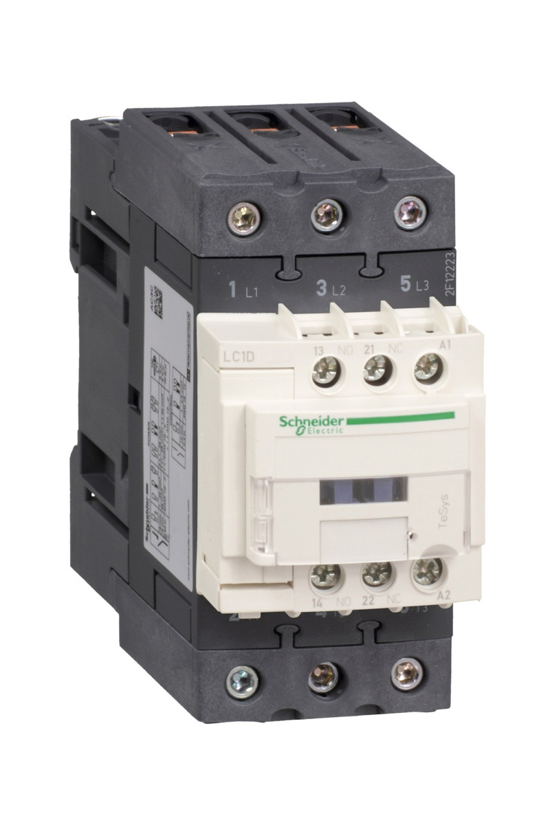 Schneider LC1-D40AB7 24VAC 18.5kW 1NA+1NK Kontaktör