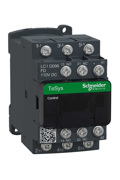 Schneider LC1D096FD Tesys D 440V 9A 110VDC Bobinli Kontaktör