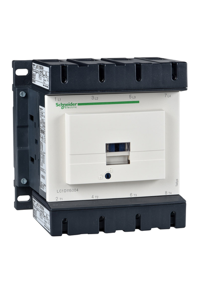 Schneider LC1D115004M7 Tesys D 220V AC 4NA 4P Ac1 200A Kontaktör