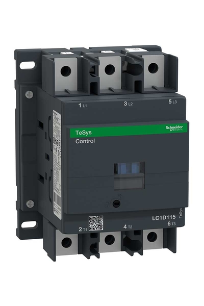 Schneider LC1D1156SD Tesys D 440V 115 A 72VDC Standart Bobinli Kontaktör