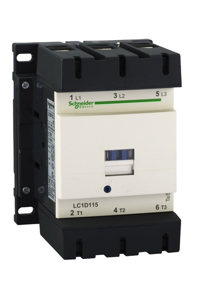Schneider LC1D115D7 Tesys D 440V 115A 3P Ac3 42V AC Bobinli Kontaktör