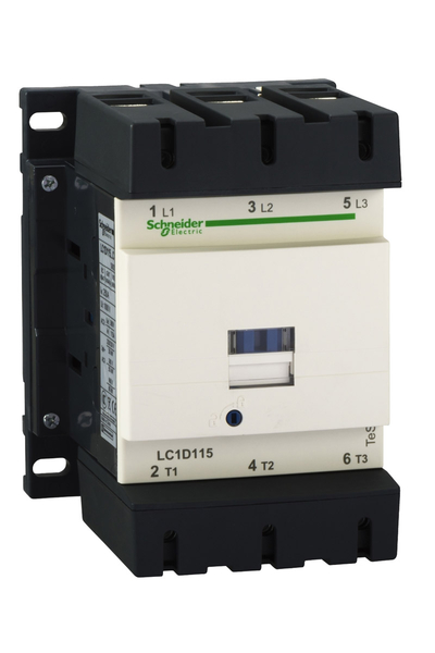 Schneider LC1D115FE7 Tesys D 440V 115A 3P Ac3 115V AC Bobinli Kontaktör