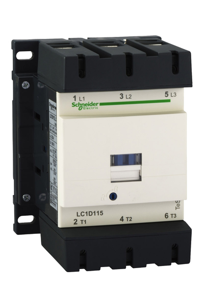 Schneider LC1D115MD Tesys D 440V 115 A 220VDC Bobinli Kontaktör