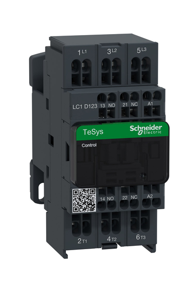 Schneider LC1D123P7 Tesys D 440V 12A 230VAC Bobinli Kontaktör - Thumbnail