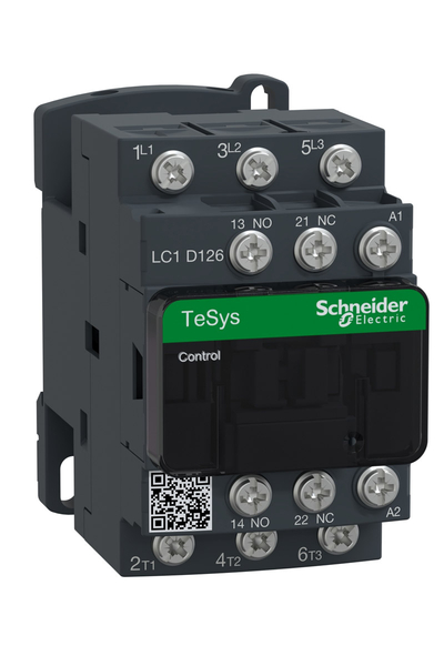 Schneider LC1D126F7 Tesys D 440V 12A 110VAC Bobinli Kontaktör - Thumbnail