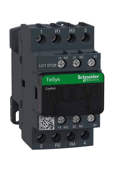 Schneider LC1D128E7 Tesys D 48V AC 2NA+2NK 4P Ac1 25A Kontaktör