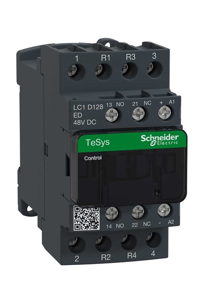 Schneider LC1D128ED Tesys D 440V 25A 48VDC Bobinli Kontaktör