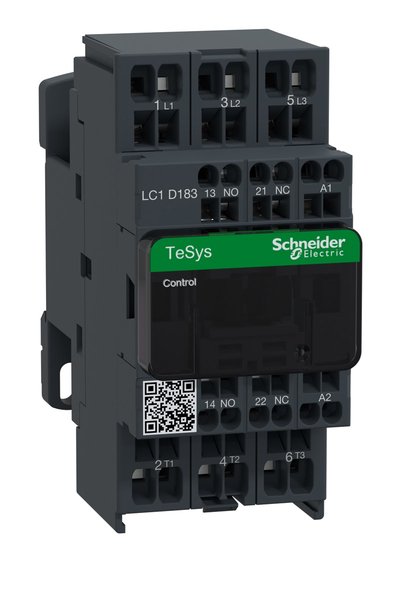 Schneider LC1D183E7 Tesys D 440V 18A 48VAC Bobinli Kontaktör - Thumbnail