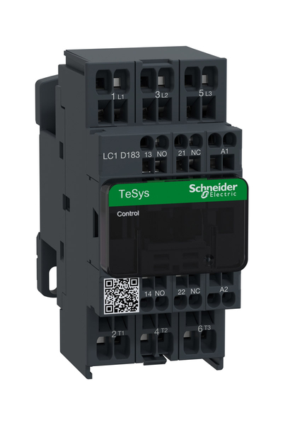 Schneider LC1D183F7 Tesys D 440V 18A 110VAC Bobinli Kontaktör - Thumbnail