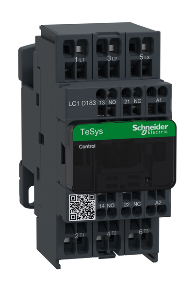 Schneider LC1D183FE7 Tesys D 440V 18A 115VAC Bobinli Kontaktör - Thumbnail