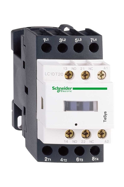 Schneider LC1D188MD Tesys D 440V 32A 220VDC Bobinli Kontaktör