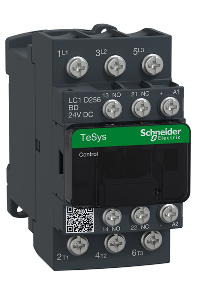 Schneider LC1D256BD Tesys D 24V DC 3P Ac3 25A Kontaktör