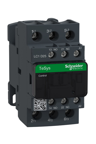 Schneider LC1D25R7 Tesys D 440V 25A 3P Ac3 440V AC Bobinli Kontaktör