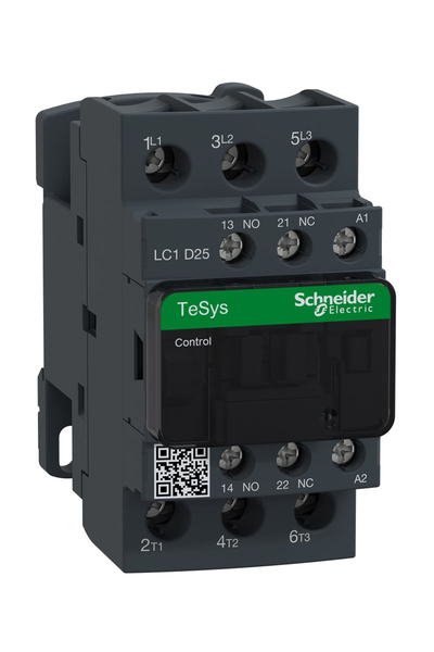 Schneider LC1D25U7 Tesys D 240V AC 3P Ac3 25A Kontaktör