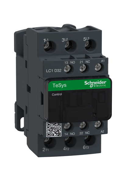 Schneider LC1D32D7 Tesys D 440V 32A 42V AC 3P Kontaktör - Thumbnail