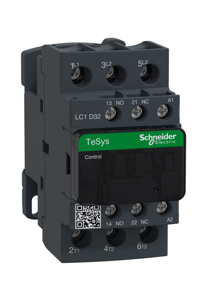Schneider Electric - Schneider LC1D32E7 Tesys D 440V 32A 48V AC 3P Kontaktör Schneider Electric - Schneider LC1D32E7 Tesys D 440V 32A 48V AC 3P Kontaktör