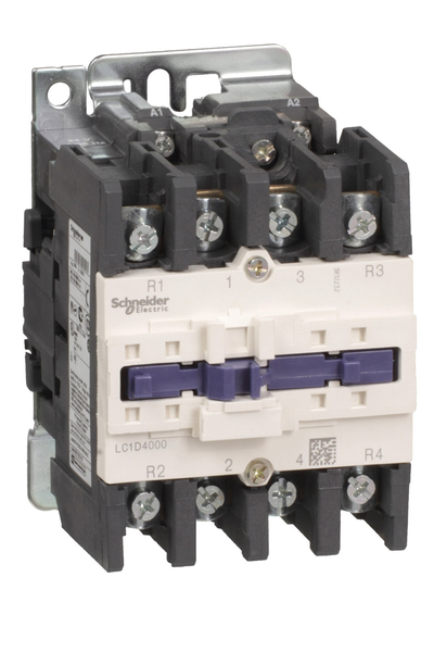 Schneider LC1D40008E7 Tesys D 440V 60A 48V AC 4P Kontaktör