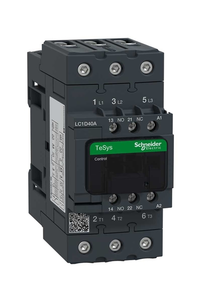 Schneider Electric - Schneider LC1D40AQ7 Tesys D 380V AC 3P Ac3 40A Kontaktör