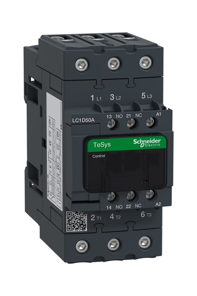 Schneider LC1D50AU7 Tesys D 240V AC 3P Ac3 50A Kontaktör