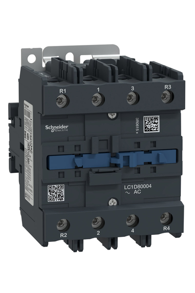 Schneider LC1D80004F7 Tesys D 440V 125A 4P Ac1 110V AC Bobinli Kontaktör